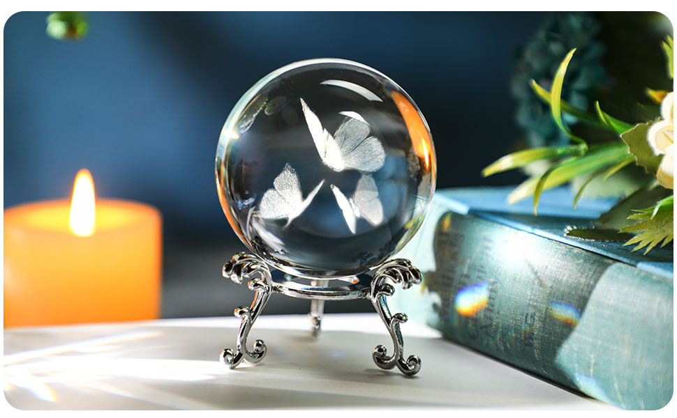 Butterfly Crystal Ball
