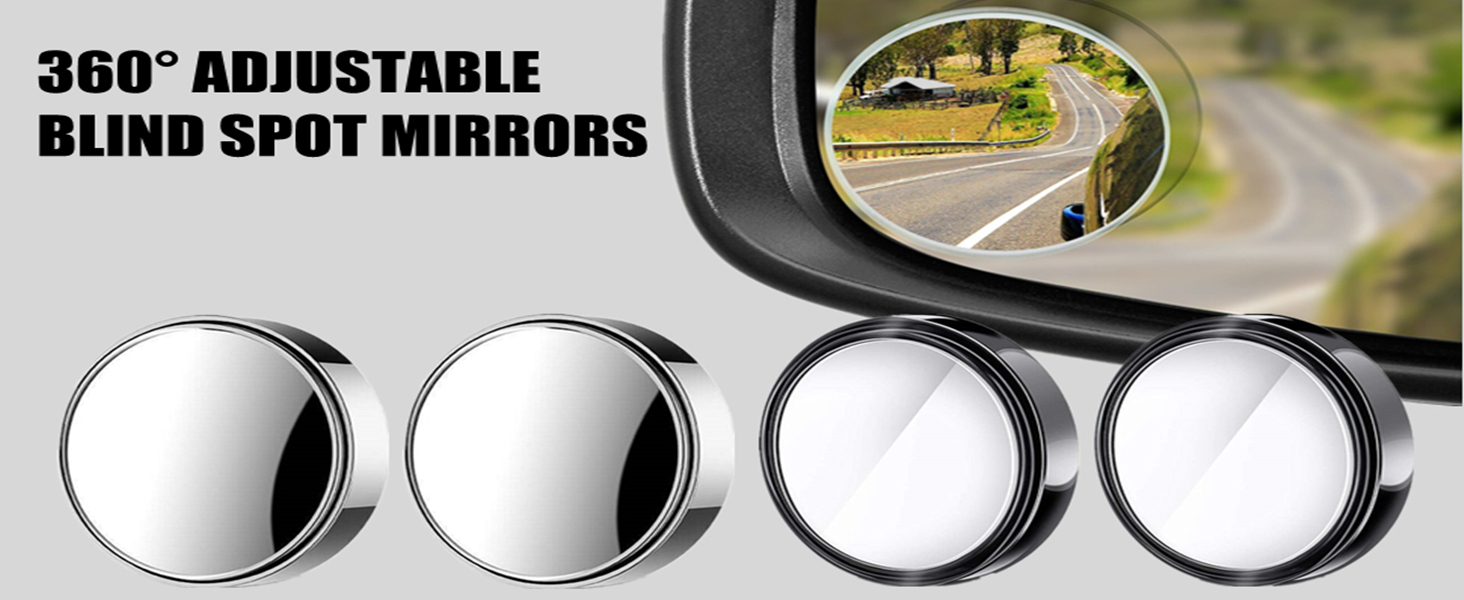 Premium A+ blind spot mirrors Frameless