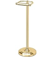 Home Accents Brass Toilet Tissue Holder, 22" H