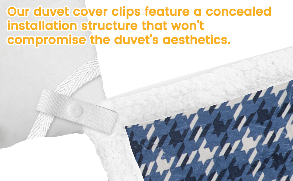 lightweight anti slip blanket quilt fastener