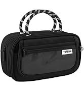 TOPBIDAI Large Pencil Case Pouch School Supplies for Girls Boy Women Men Adults, Big Pencil Bag w...
