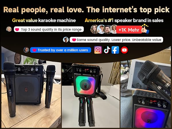 karaoke machine