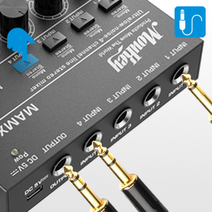 Moukey Ultra Low-Noise 4-Channel Line Mixer for Sub-Mixing