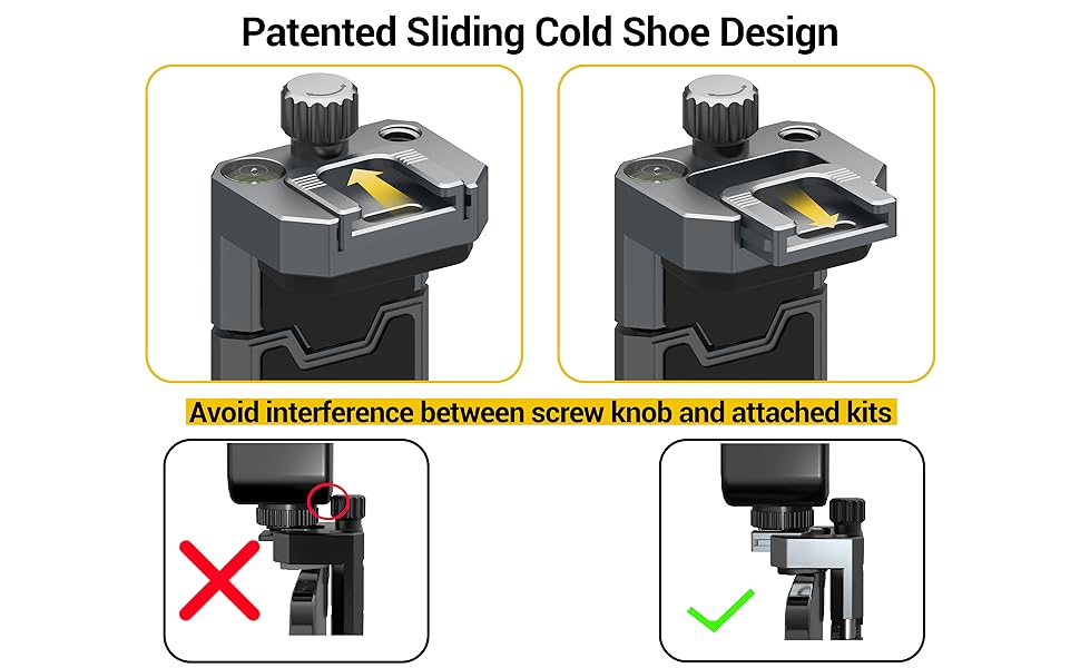 cold shoe design