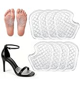 FCYIMI Metatarsal Pads for Women Men 8 Pcs/4 Pairs Forefoot Inserts | Gel Ball of Foot Cushions, ...
