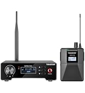 TAKSTAR UHF Wireless IEM System, Wireless in-Ear Monitor System with Hi-Res, 31 Adjustable Freque...