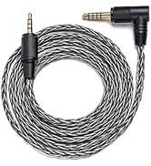 Herdslive 4.4mm Balanced Male to 3.5mm Headphone Audio Aux Cable Replacement Cord for Sony WH-100...