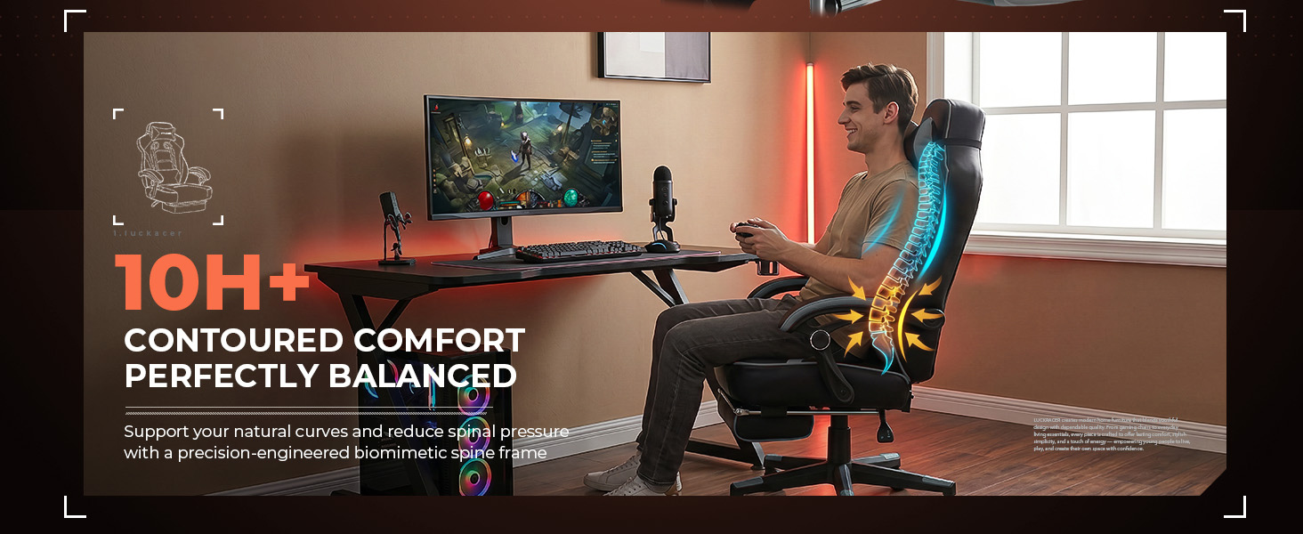 GTPLAYER Gaming Chair for Adults