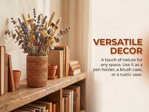 Rattan Pencil Holder