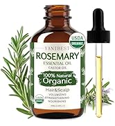 YANIBEST Organic Rosemary Essential Oil, Castor Oil, 100% Pure Natural Hair Oil for Strengthening...