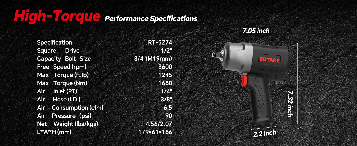 RT-5274 Air Impact Gun