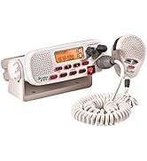 Cobra MR F45-D Fixed Mount VHF Marine Radio – 25 Watt VHF, Submersible, LCD Display, Noise Cancel...