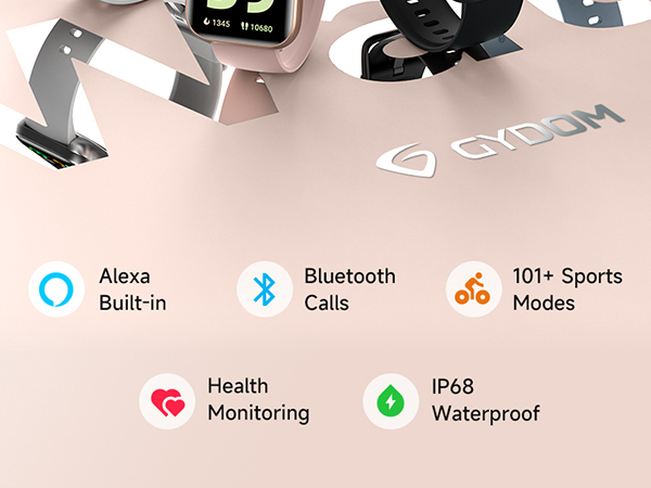 Smart Watches for Women Android &amp;amp;amp; iPhone, 1.8&amp;amp;#39;&amp;amp;#39; Alexa Built-in Smartwatch with Bluetooth Calls