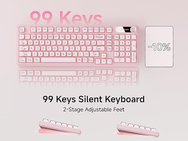 white keyboard cute keyboard white gaming keyboard creamy keyboard with number pad