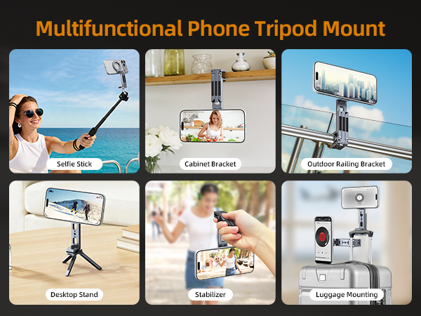 Magnetic Tripod for iPhone
