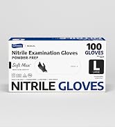 Black Nitrile medical gloves , Glove comments, well fit