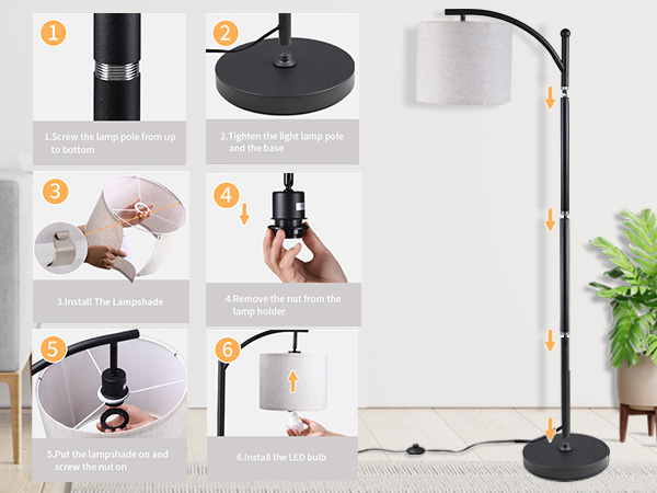 modern floor lamp
