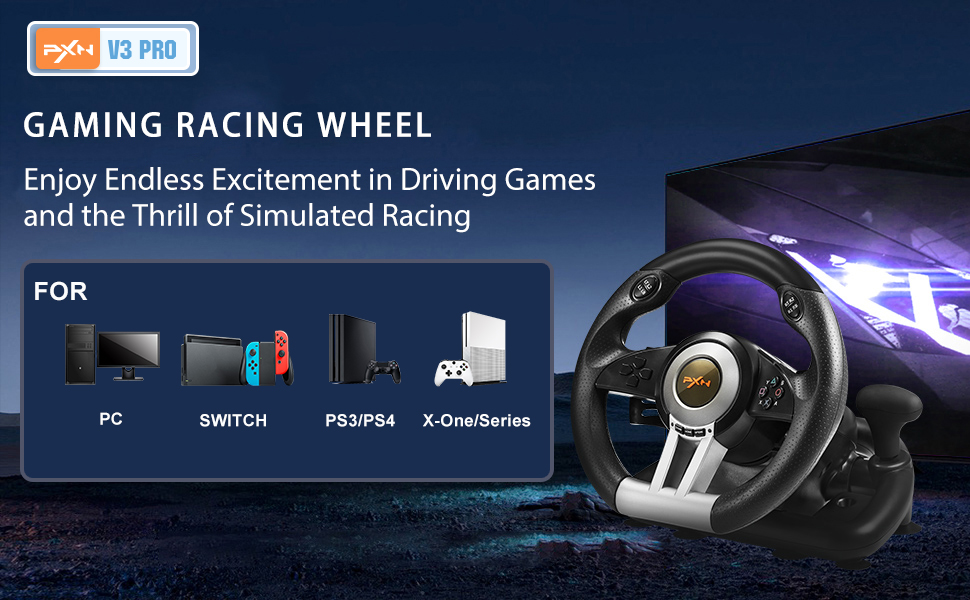 PXN V3 Steering Wheel