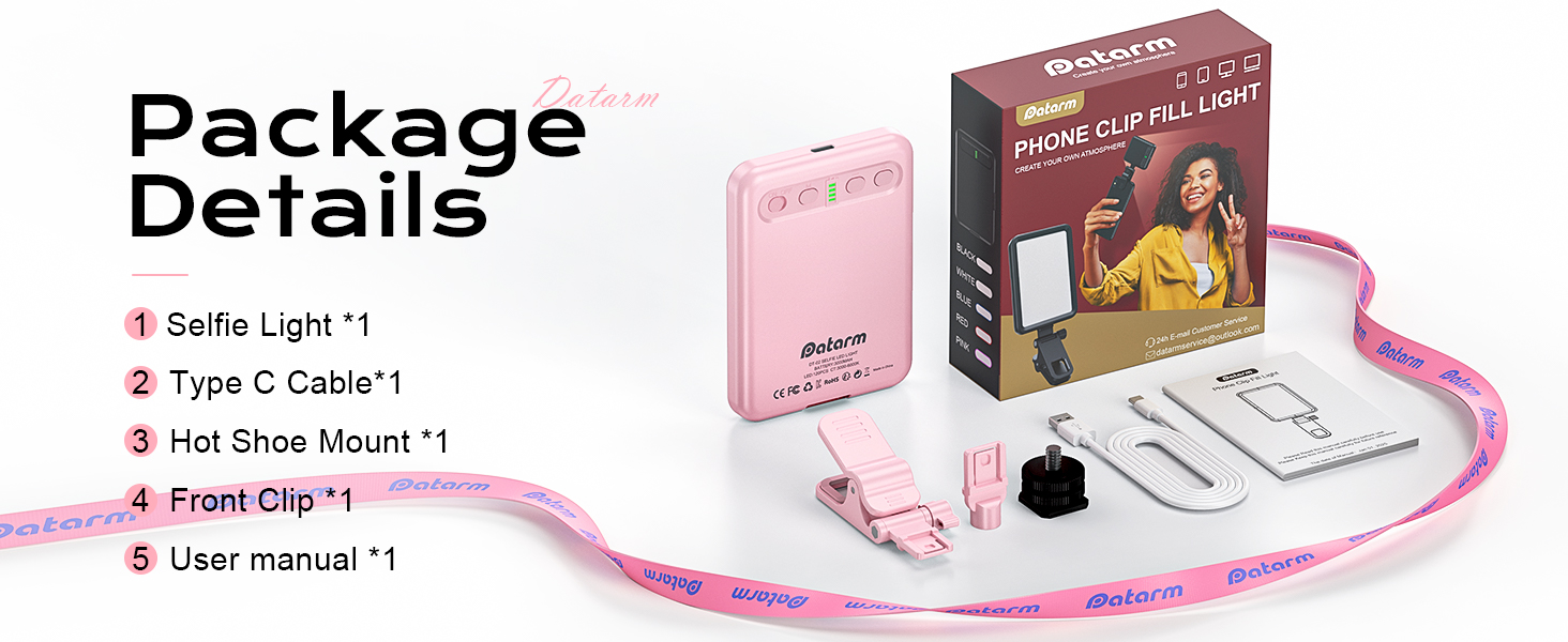 selfie light phone light light for phone pink ring light mother day gift for women