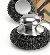 Steel Wool Scrubber with Handle