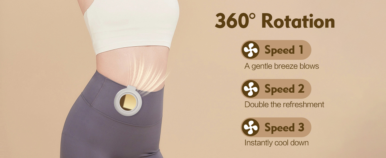 Portable Silent Mini Bladeless Electric Fan