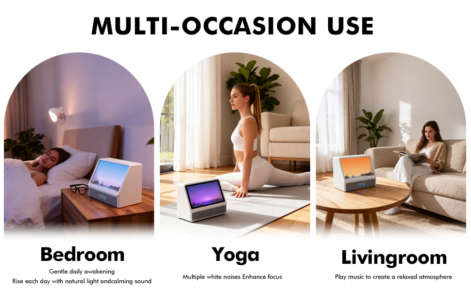 alarm clocks for bedrooms