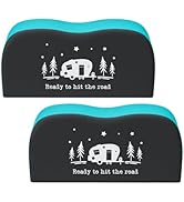 RVINGPRO RV Tire Covers Dual Axle, Trailer Tire Covers 2 Pack, Fits 30"-33" Dia Tires, Waterproof...