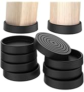 Furniture Coasters, Furniture Caster Cups - Non Slip Furniture Pads Hardwoods Floors - Non Skid F...