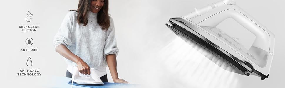 Self Clean Button; Anti-drip; Anti-calc Technology