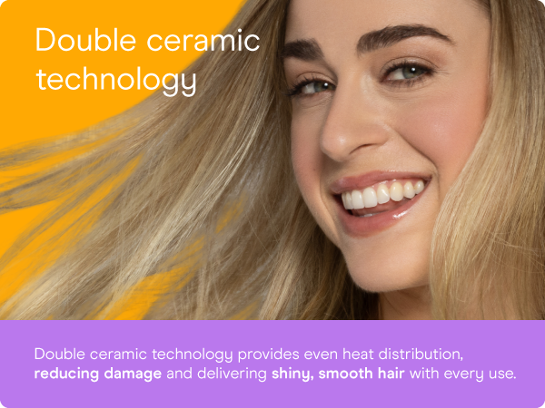 Conair infiniti hot air spin brush set dryer double ceramic ions less frizz healthy hair