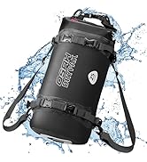 OSAH DRYPAK 25L Waterproof Dry Bag - Motorcycle Luggage Tail Bag with Straps for Back Seat, Roll ...