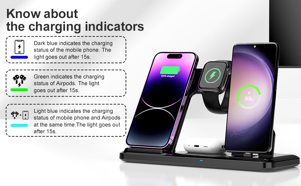 wireless charger station dock 2