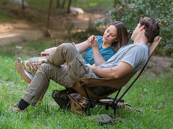 lightweight highback camping chair