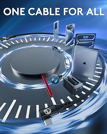 one cable for all usb c to usb c cable 100w 240w 20gbps 10gbps