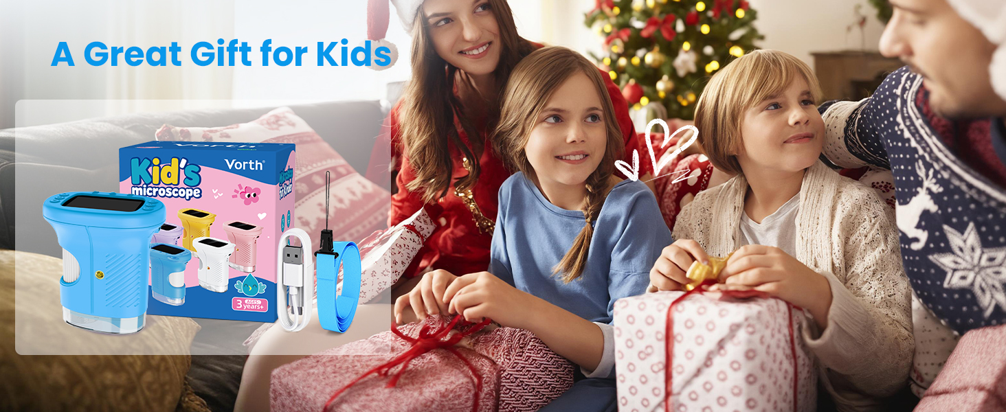 Vorth Microscope for Kids