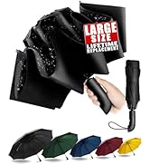 Chakipee Travel Inverted Umbrella Compact Windproof- Automatic reverse Umbrellas for Rain - Foldi...