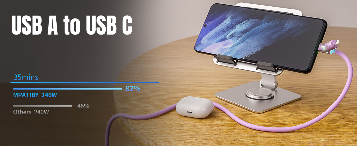 USB A TO USB C Cable