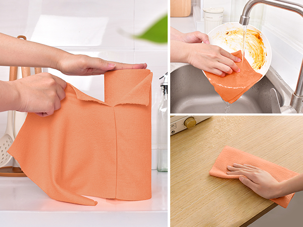 Microfiber towel roll
