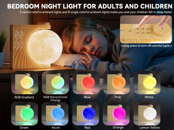 sound machine for sleep with lights
