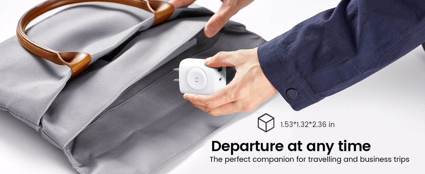 For apple watch charger, this is a necessity for business travel and study abroad.