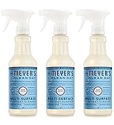 MRS. MEYER'S CLEAN DAY Multi-Surface Everyday Cleaner, Rain Water Scent, 16 Fl Oz Bottle - 3 Pack
