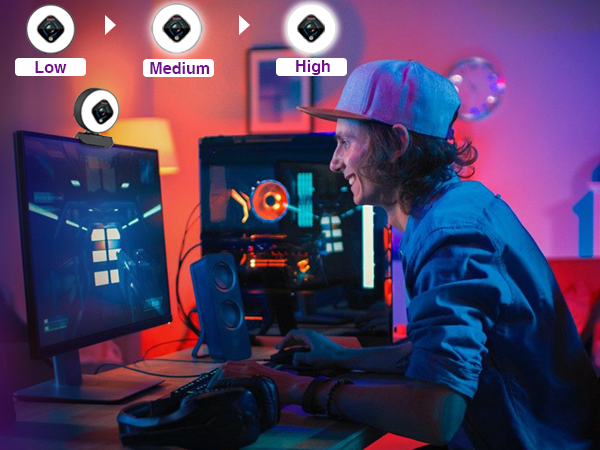 967 1080 webcam light camera for ring computer with laptop web microphone zoom 1080p cam usb