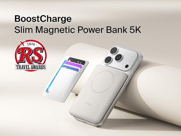 BoostCharge Slim Magnetic Power Bank 5K