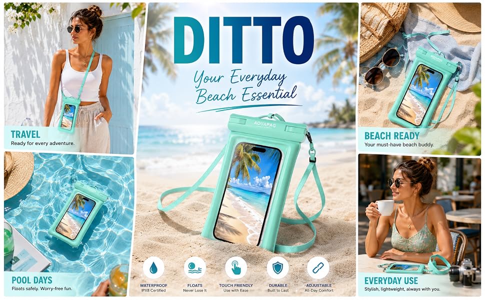 waterproof phone pouch