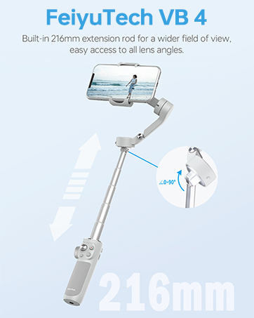 FeiyuTech VB 4 built-in 216mm extension rod