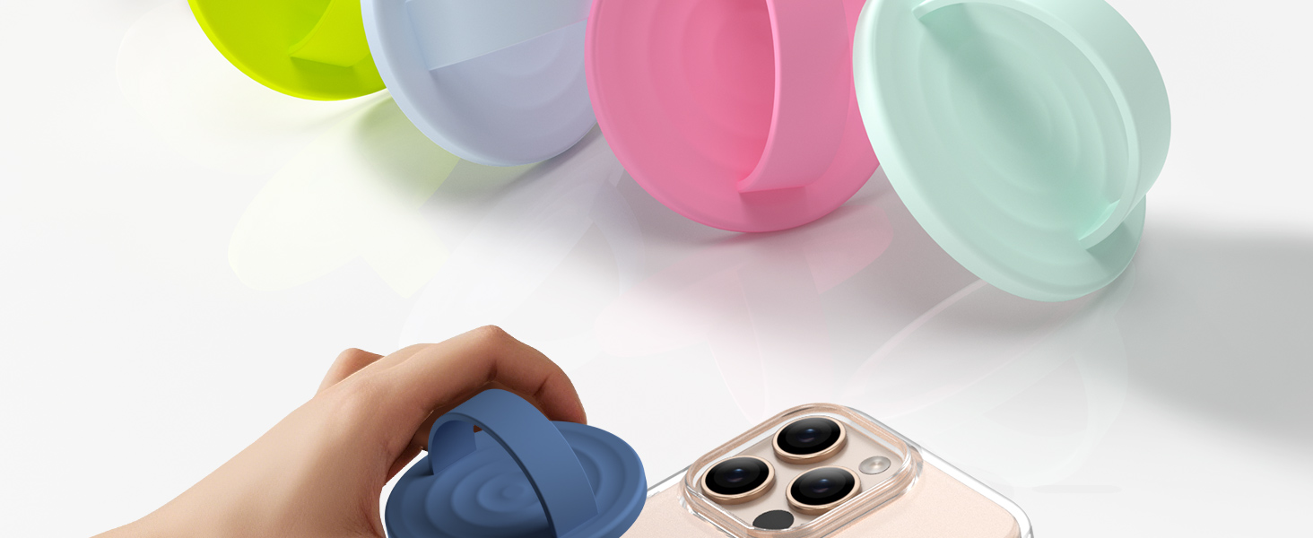 magnetic phone grip, adjustable phone grips, back of phone magnet, back phone holder grip