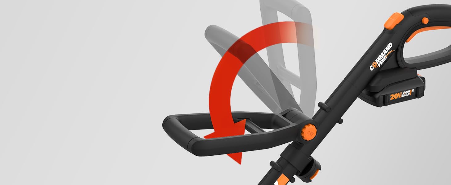 Ergonomic 7-position handle for easy handling and comfort.