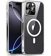 IAIYOXI for iPhone 16 Pro Max Case, Compatible with MagSafe, Non-Yellowing Shockproof Phone Bumpe...