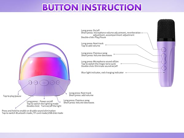 kids karaoke machine for girls