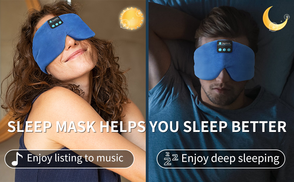 sleep headphones eye mask